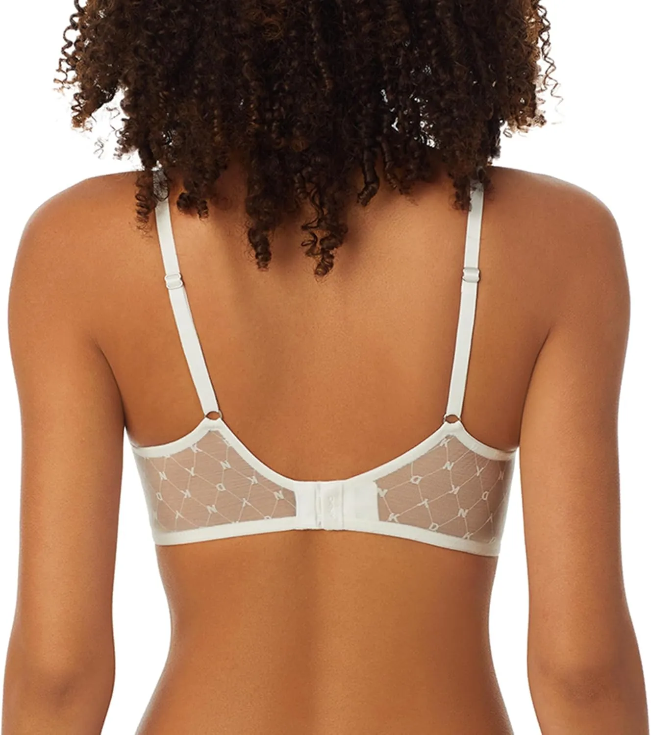 DKNY Women's Monogram Mesh Full Coverage Bra