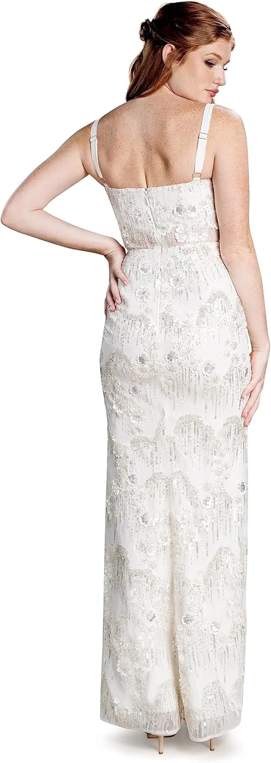 Dress the Population Women's Aria Mermaid Maxi Dress