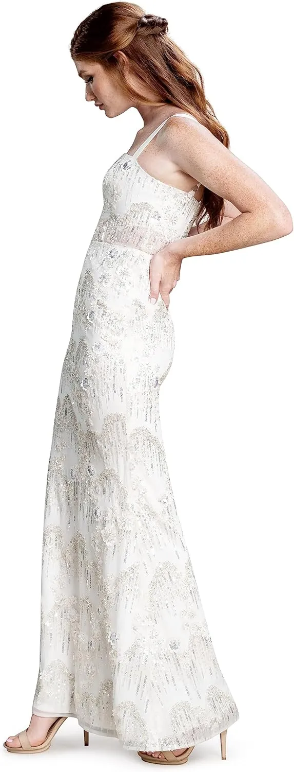 Dress the Population Women's Aria Mermaid Maxi Dress
