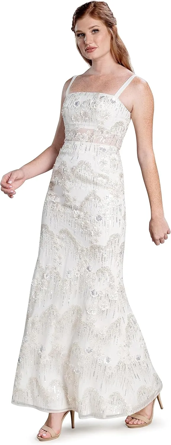 Dress the Population Women's Aria Mermaid Maxi Dress