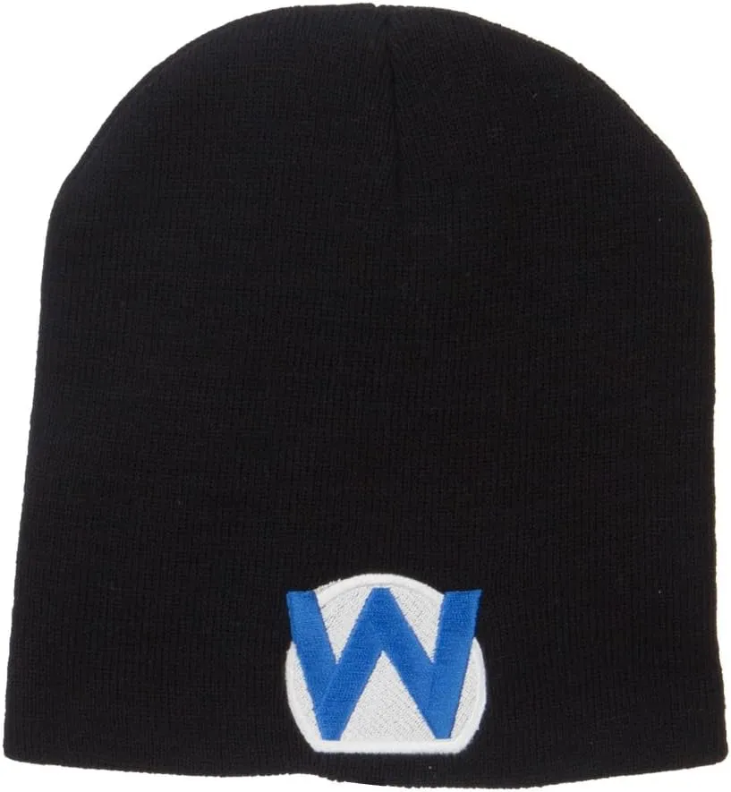 e4Hats.com Circle Wario Embroidered Short Beanie