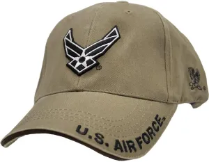 Eagle CrestU.S. Air Force Cap. Khaki Adjustable