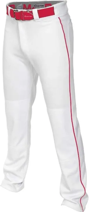 Easton MAKO II Baseball Pant | Full Length/Semi-Relaxed Fit | Adult Sizes | Solid & Piped Options