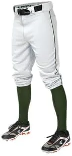 Easton MAKO2 Adult White and White/Piped Knickers Pants