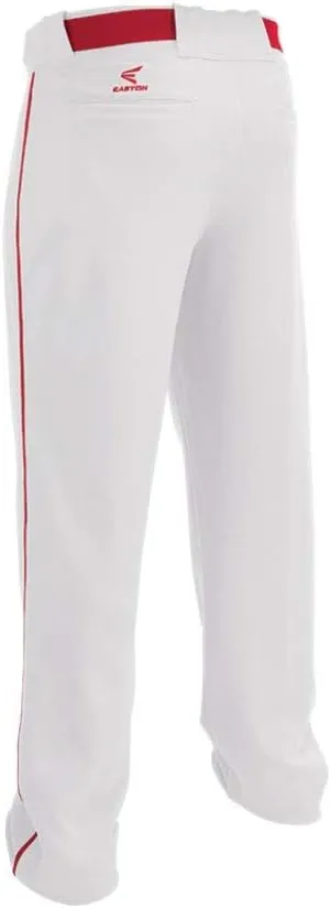 EASTON RIVAL 2 Baseball Softball Piped Pant Youth Double Reinforced Knee Elastic Waistband Color Batting