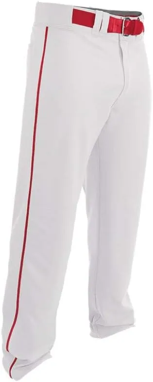 EASTON RIVAL 2 Baseball Softball Piped Pant Youth Double Reinforced Knee Elastic Waistband Color Batting