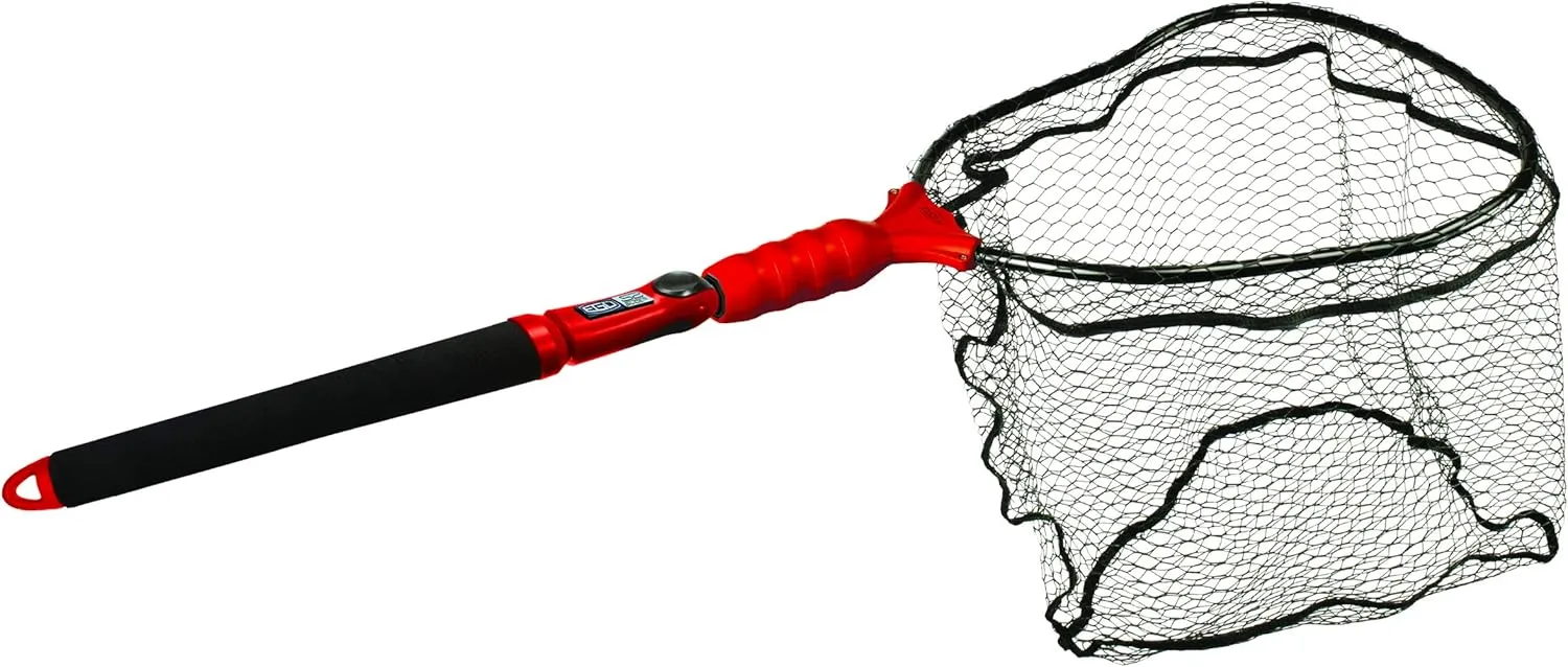 EgoS2 Slider Fishing Net, Ultimate Fishermen’s Tool, Telescoping Handle, Replaceable Head, Salt & Freshwater, 2 Year Warranty, 18-36" Handle
