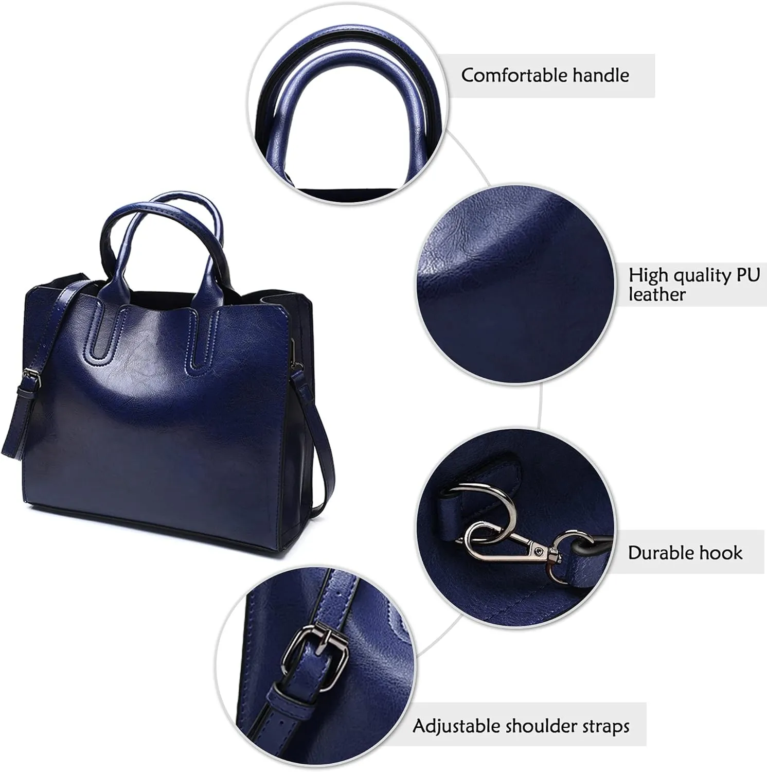 Elegant Women's Handbag Women Large Top Handle Handbag Ladies
