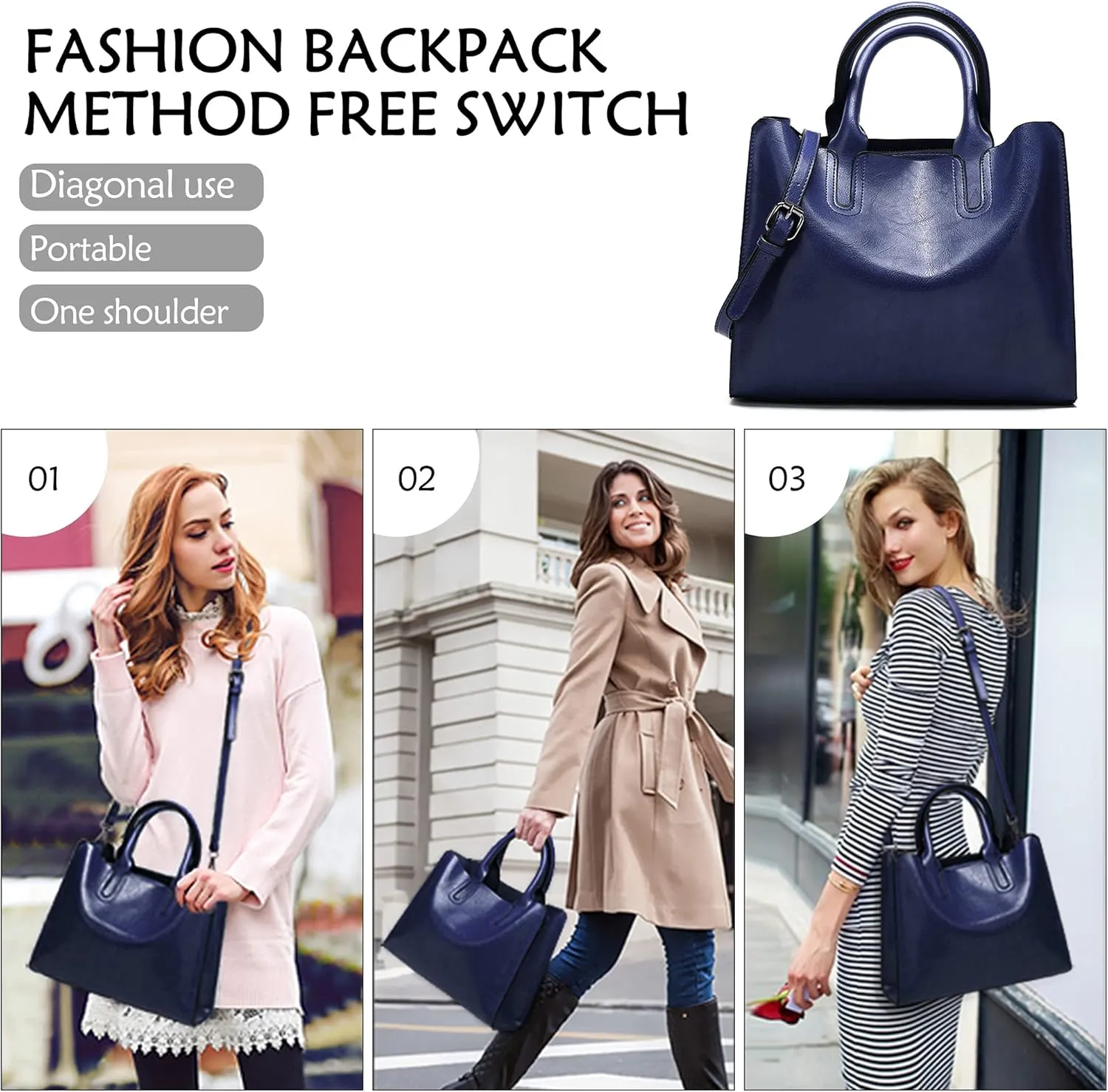 Elegant Women's Handbag Women Large Top Handle Handbag Ladies