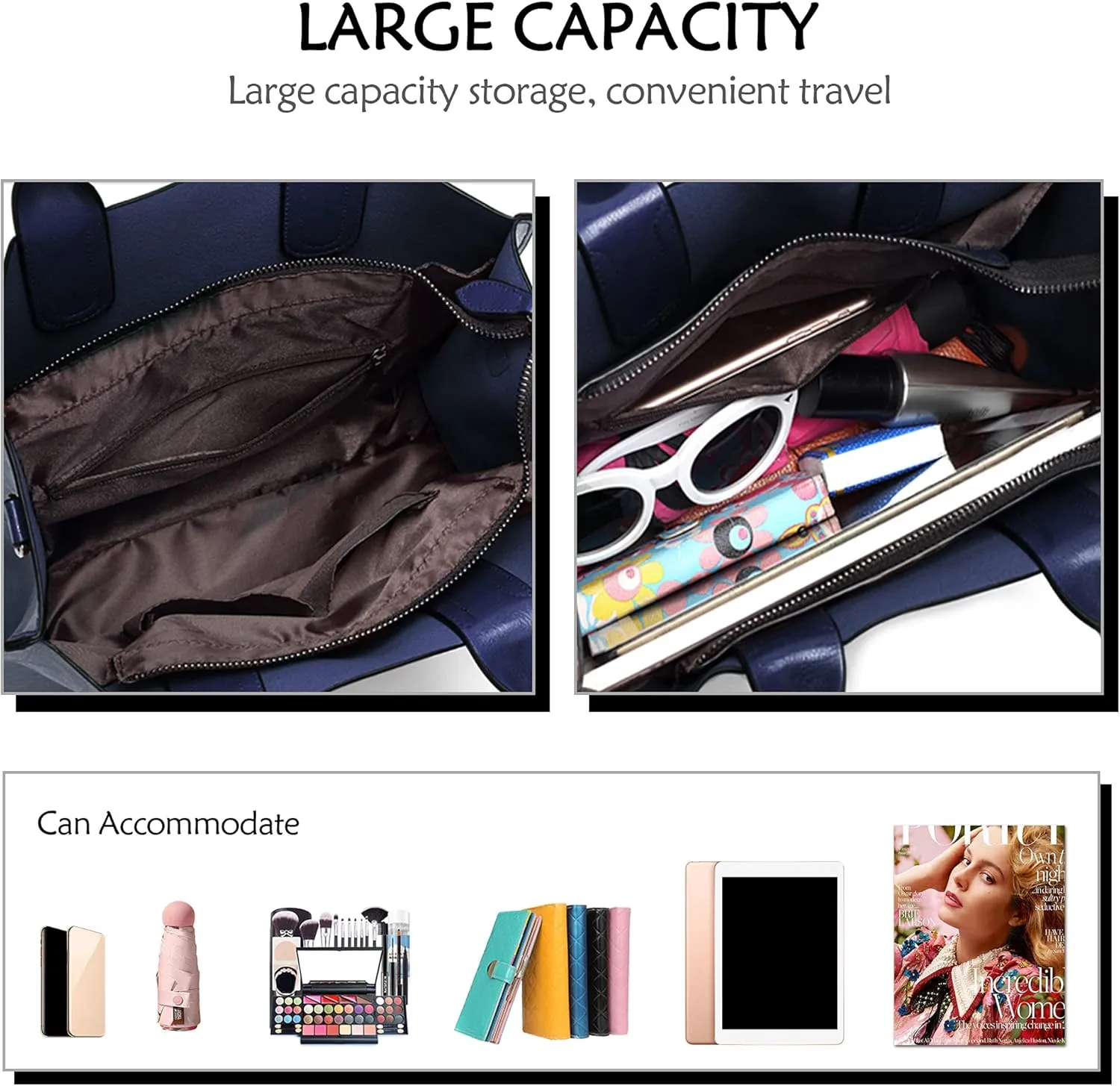 Elegant Women's Handbag Women Large Top Handle Handbag Ladies