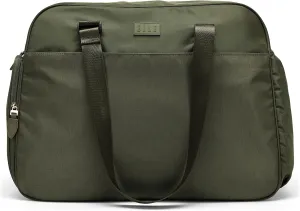 ELLE Wayfarer 40L Monogram Weekender Tote Bag | Olive Green