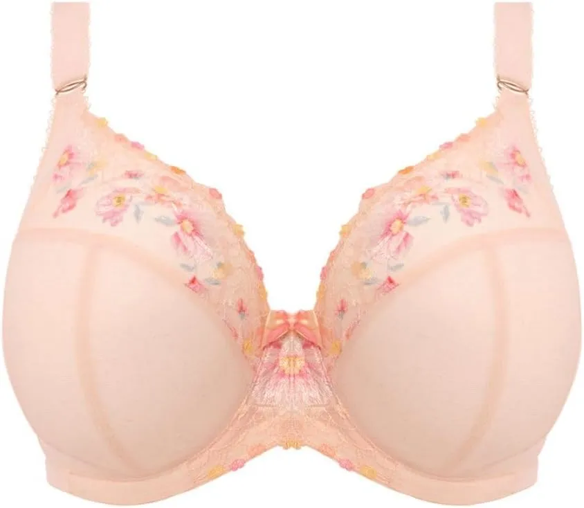 Elomi Women's Himari Underwire Embroidered Plunge Bra