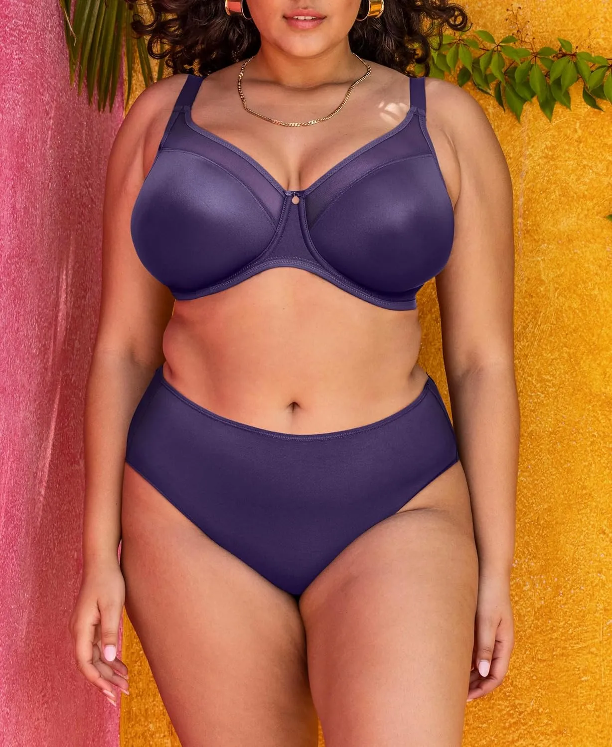 Elomi Women's Plus Size Smooth Underwire Molded Bra