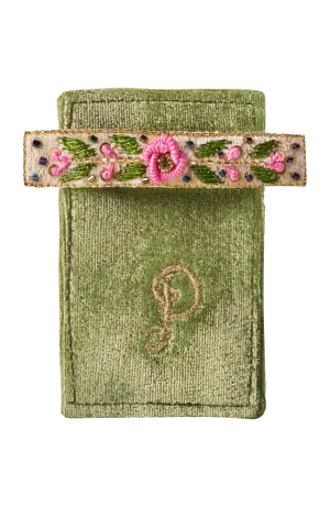Embroidered Barette