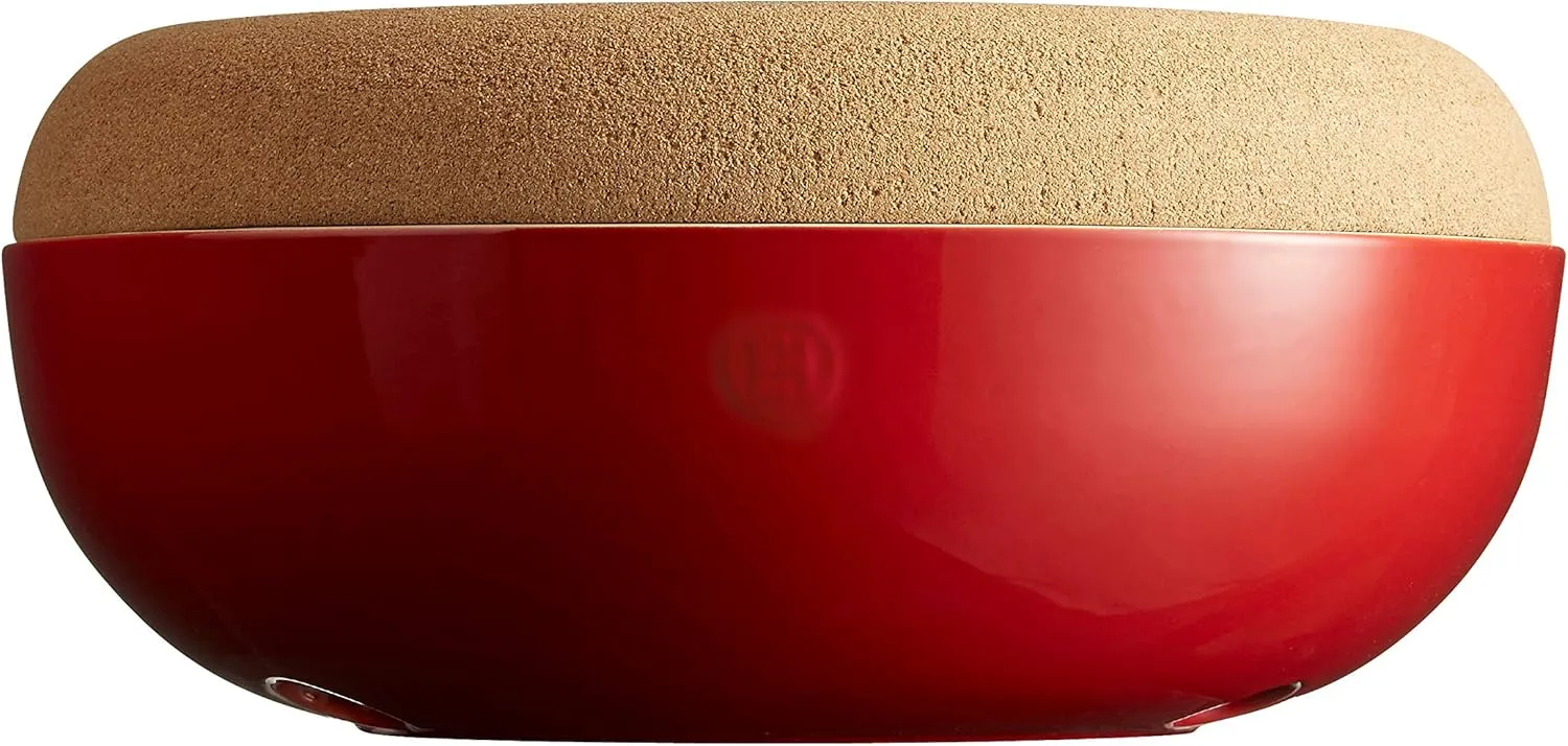 Emile Henry Large Storage Bowl | Burgundy
