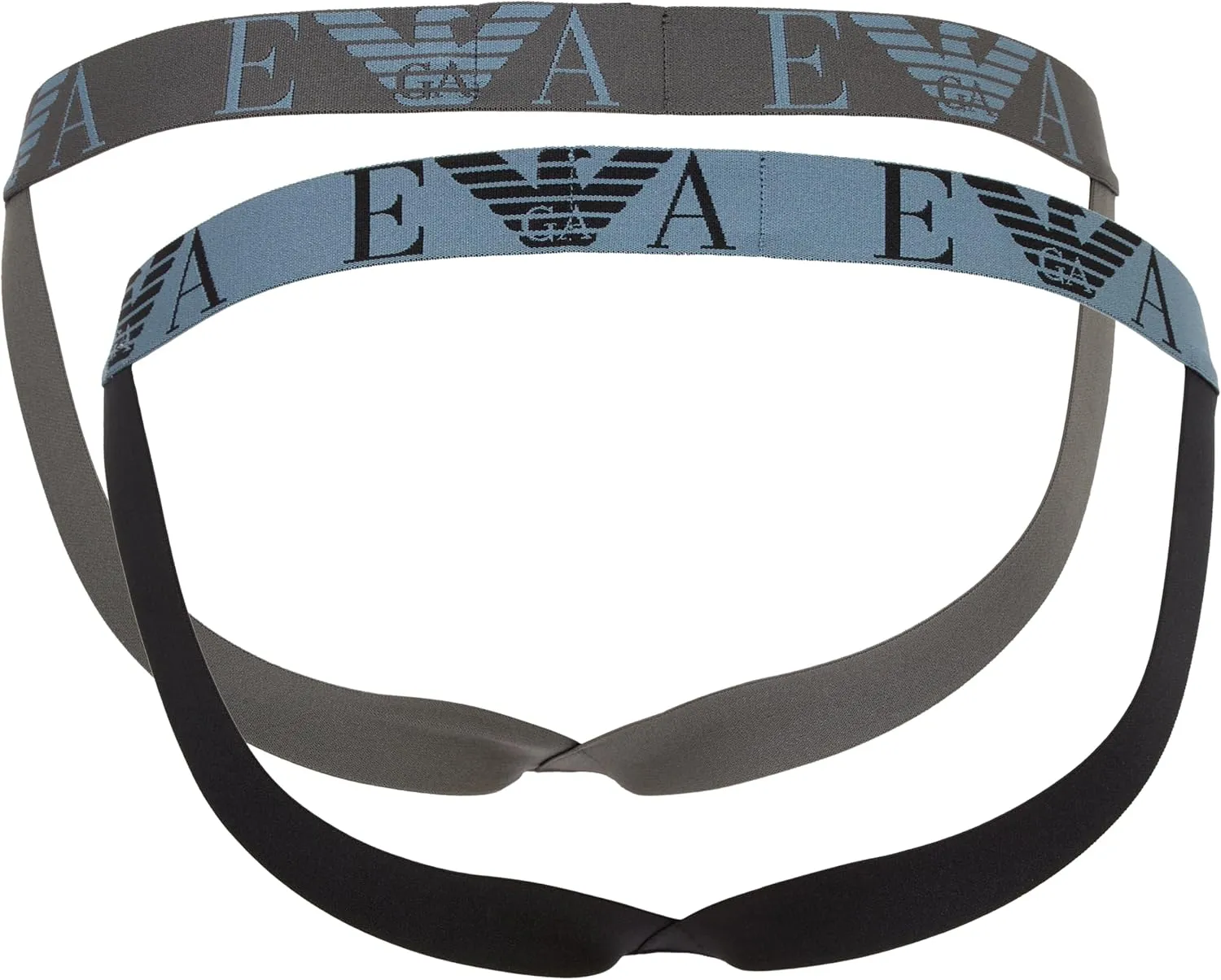 Emporio Armani Men's Bold Monogram 2-Pack Jockstrap