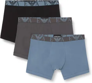 Emporio Armani Men's Bold Monogram 3-Pack Boxer