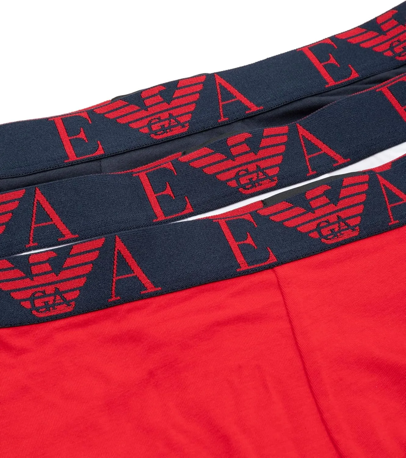 Emporio Armani Men's Bold Monogram 3-Pack Trunk