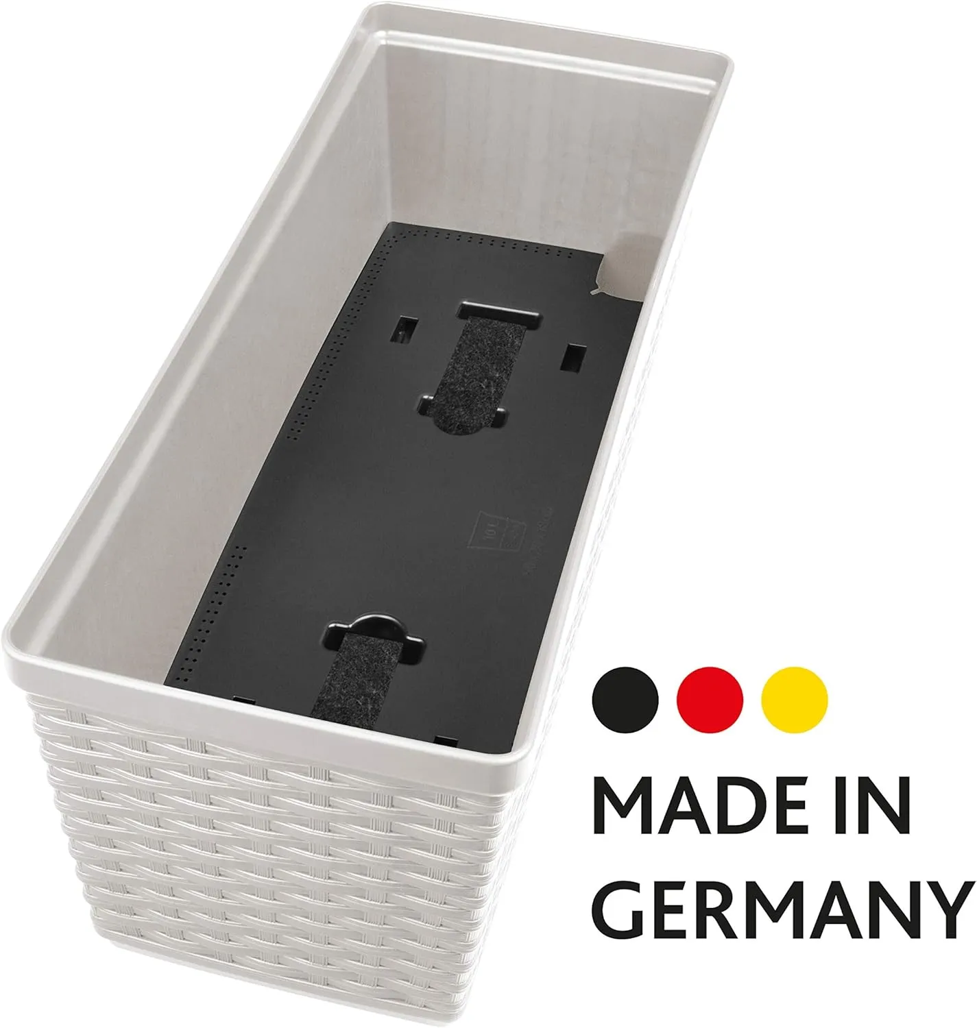 Emsa Casa Mesh Balcony Flower Box Self-Watering System
