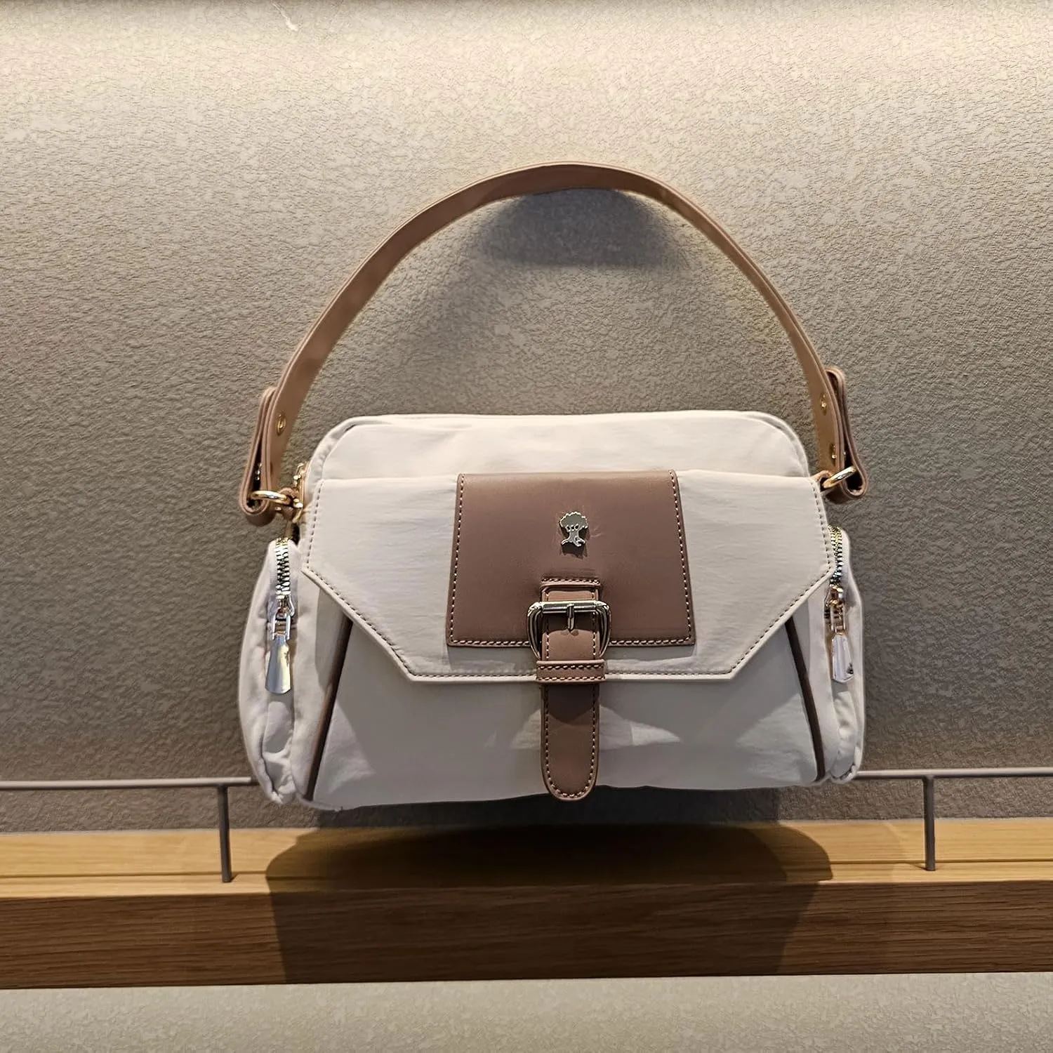 ESVAN Crossbody Bags for Women, Fashion Purses for Women Handbags Shoulder Bag with 2 Detachable Strap