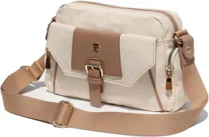 ESVAN Crossbody Bags for Women, Fashion Purses for Women Handbags Shoulder Bag with 2 Detachable Strap