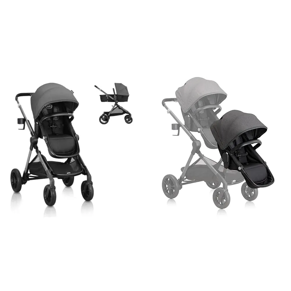 Evenflo Pivot Xpand Modular Stroller with Second Seat, Converts from Single to Double