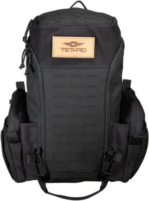 FAS Backpack w/Compression Kit - Ideal for Hunting, Camping, Hiking, Biking, & Laptops - Simple/Minimalistic/User Customizable, Triple Black