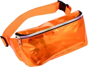Fashionable Pvc Women's Chest Bag Cross Body Waist Bag Comfortable Hand Feel Scratch-resistant