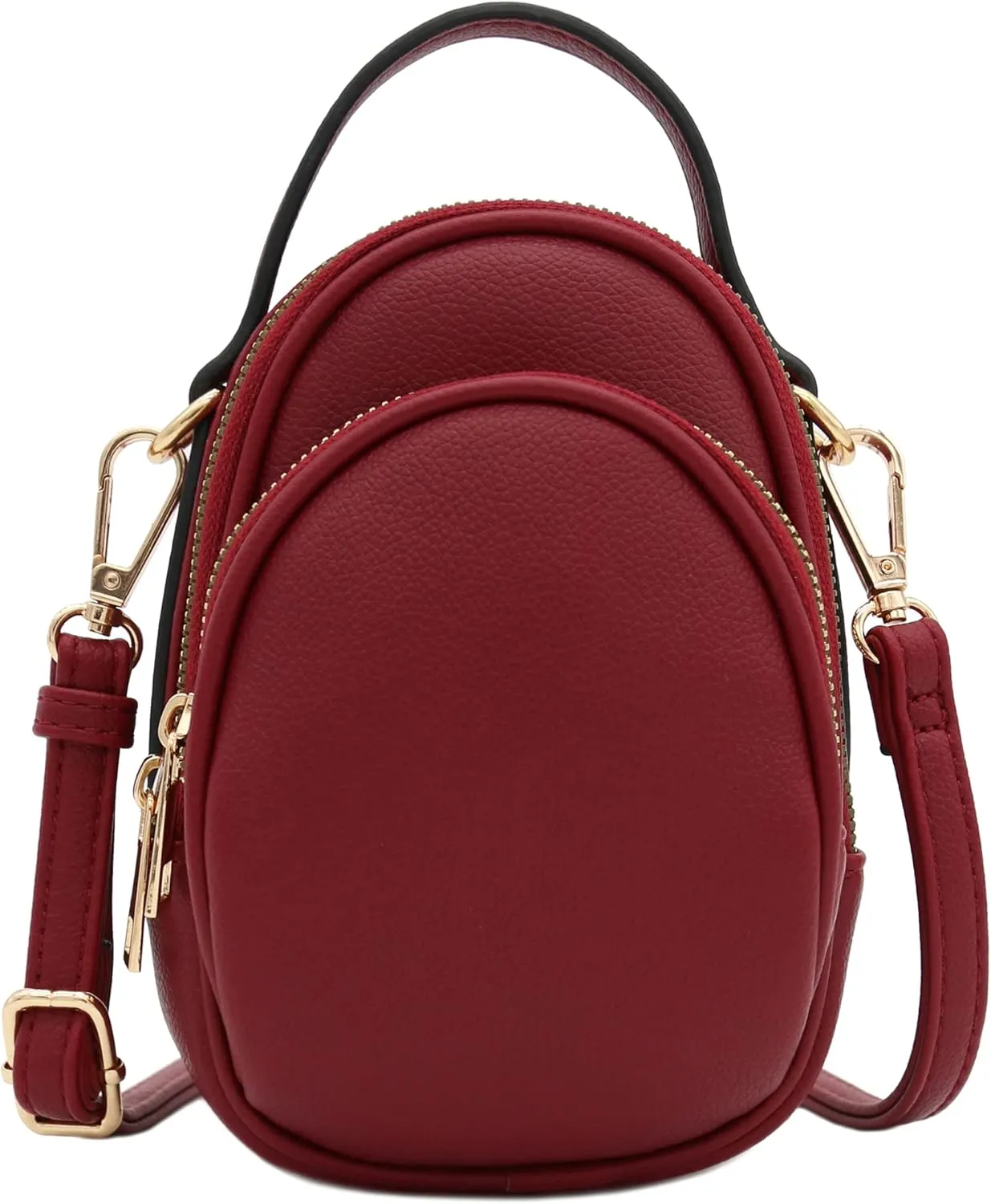 FashionPuzzle Two Compartment Mini Crossbody Bag