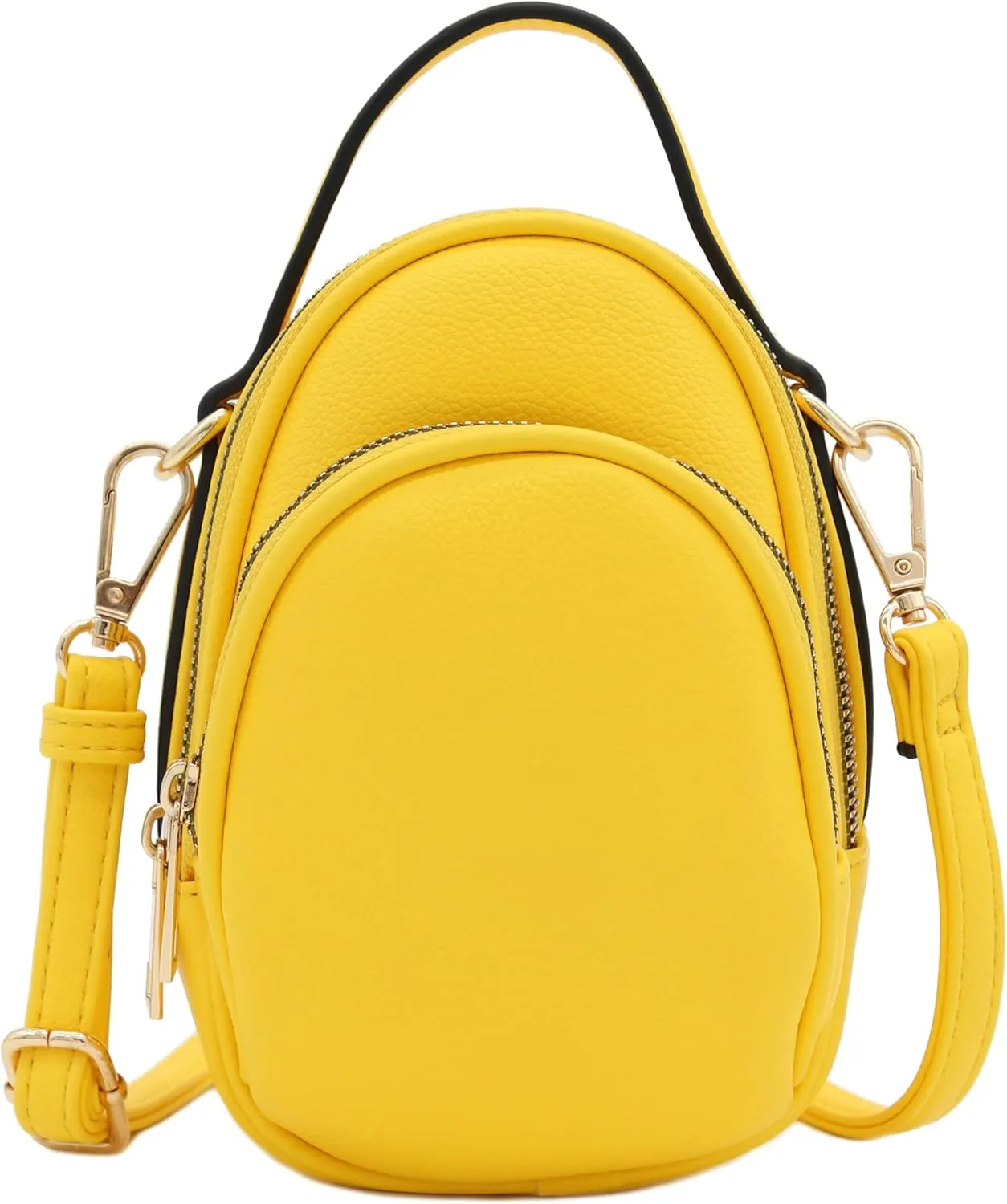 FashionPuzzle Two Compartment Mini Crossbody Bag