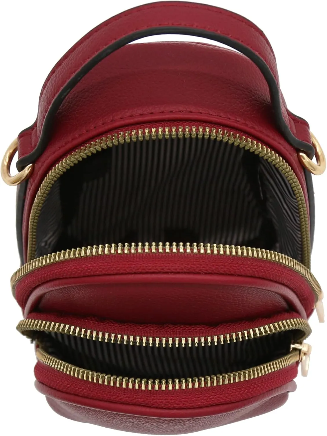 FashionPuzzle Two Compartment Mini Crossbody Bag