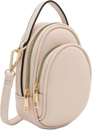 FashionPuzzle Two Compartment Mini Crossbody Bag