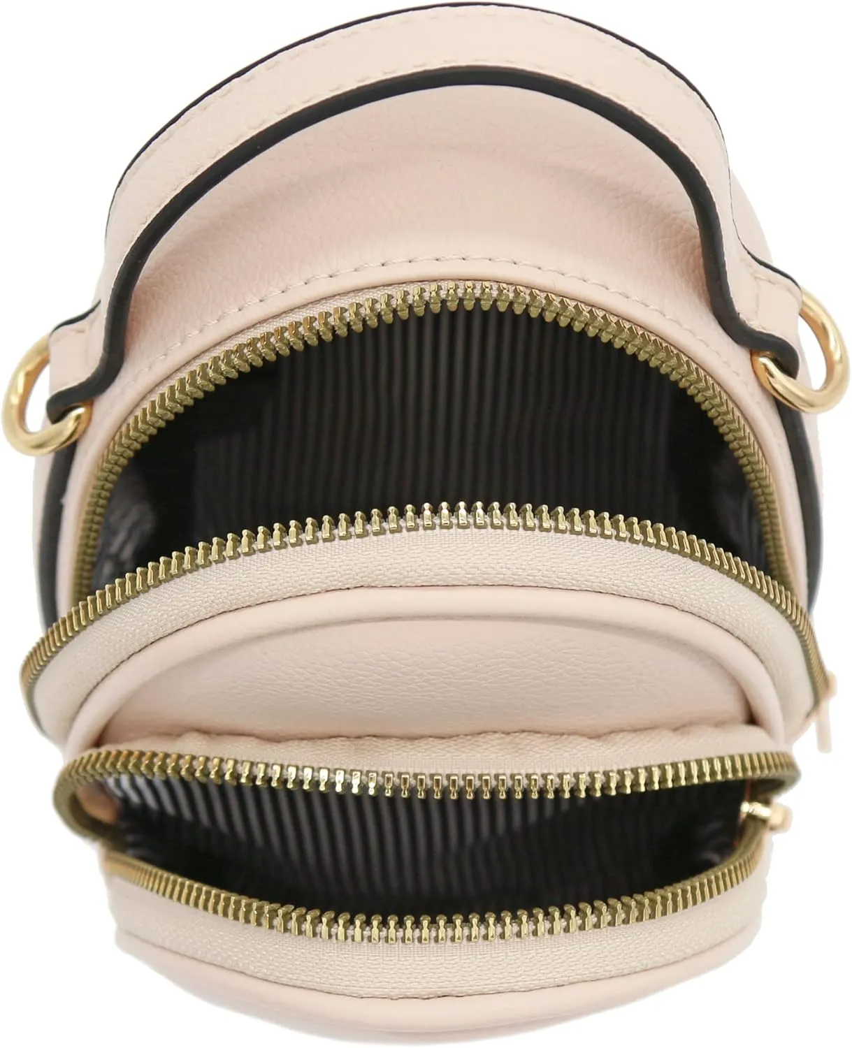 FashionPuzzle Two Compartment Mini Crossbody Bag