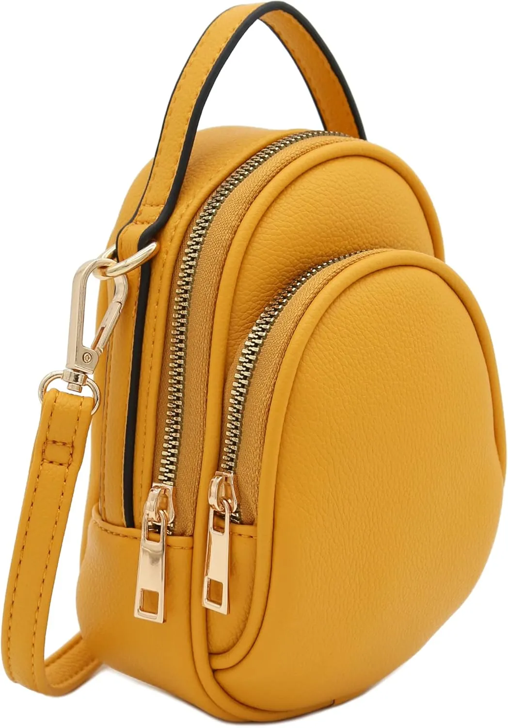 FashionPuzzle Two Compartment Mini Crossbody Bag