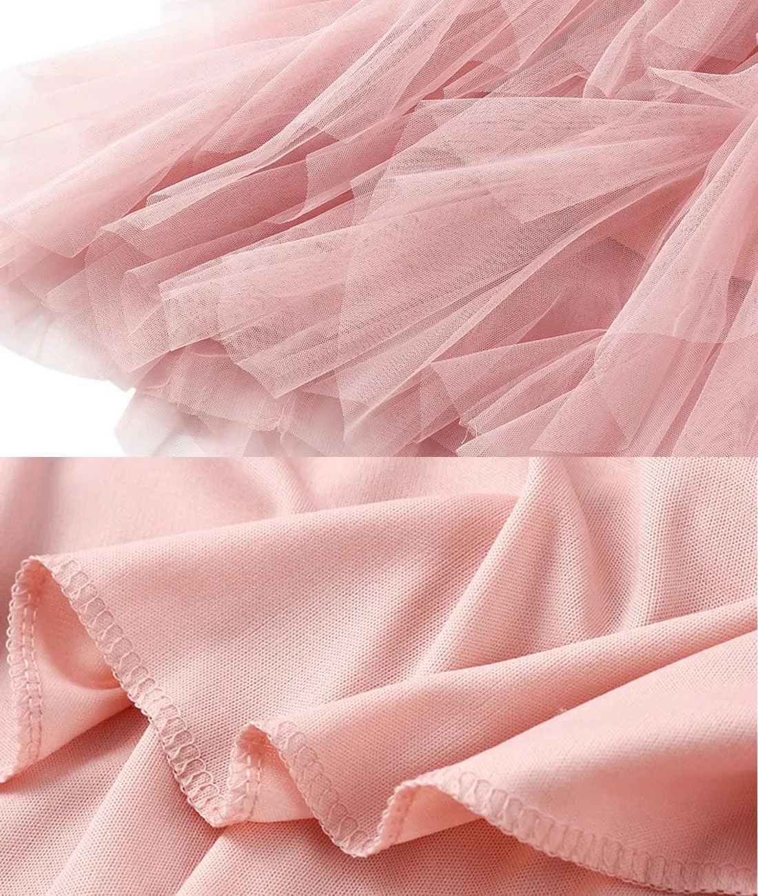 Femiserah Women's Long Rainbow A Line Tulle Tutu Skirts Tiered Skirt Petticoat