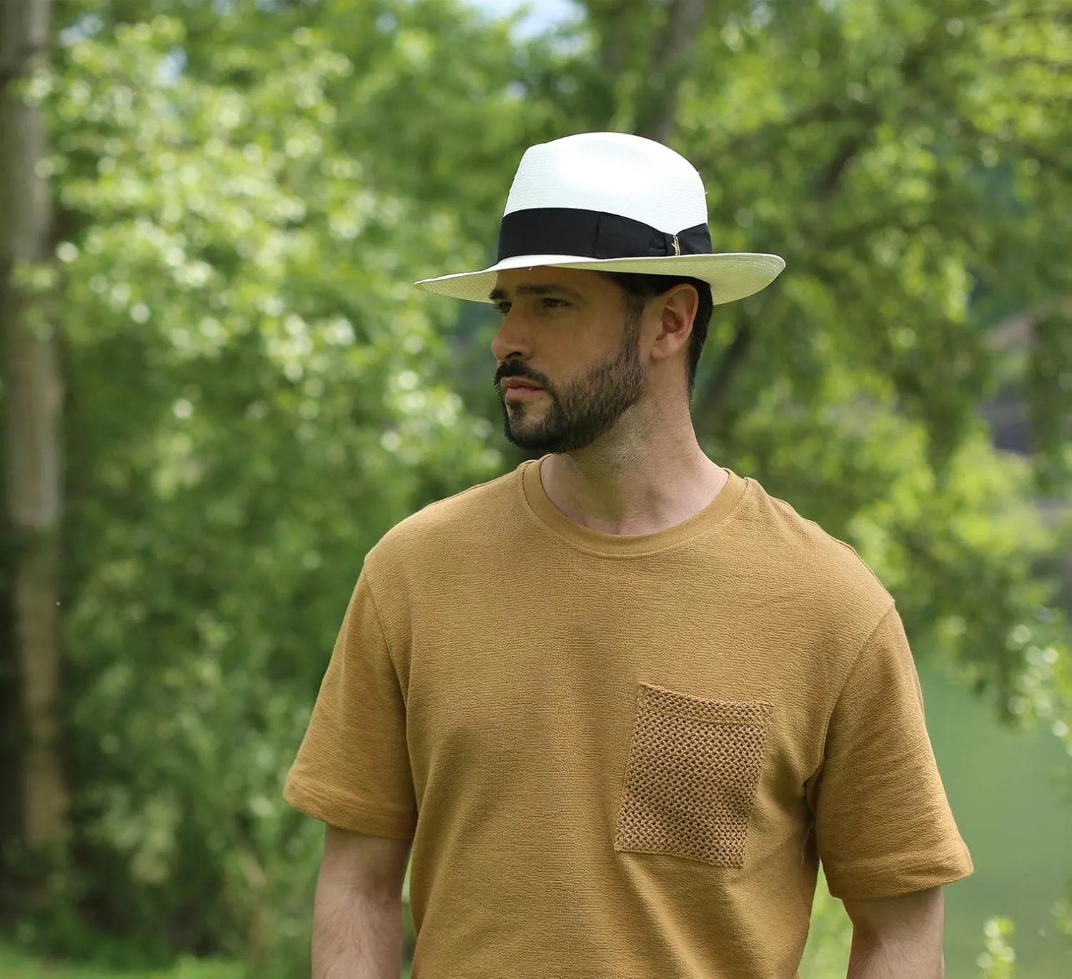 Fidel Panama Hat Wide Brim
