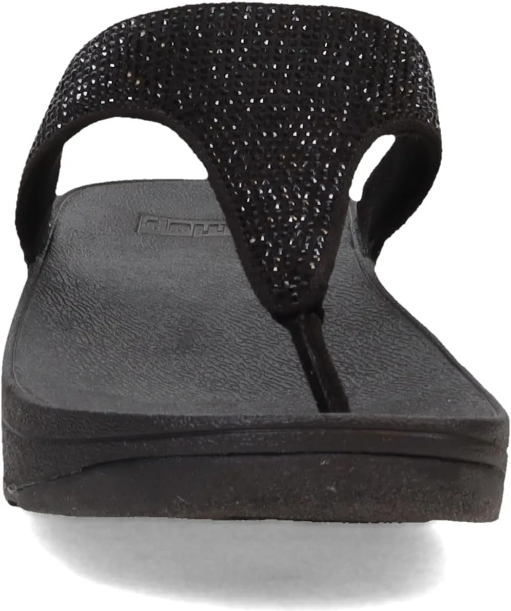 FitFlop Women's LULU Crystal Embellished Toe-Post Sandals