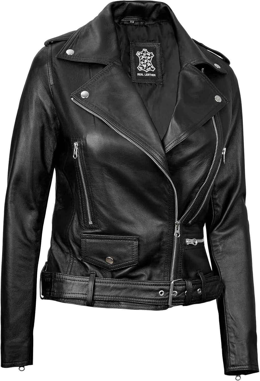 fjackets Leather Jackets For Women Real Lambskin Leather Outerwear Women Jackets