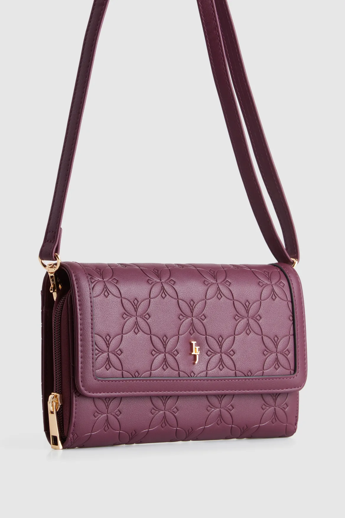 Flapover Crossbody Bag