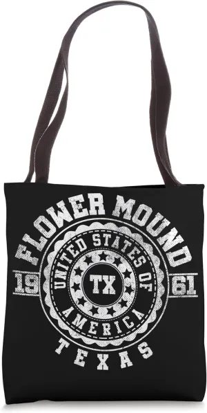 Flower Mound TX | Texas | Vintage City Apparels Tote Bag
