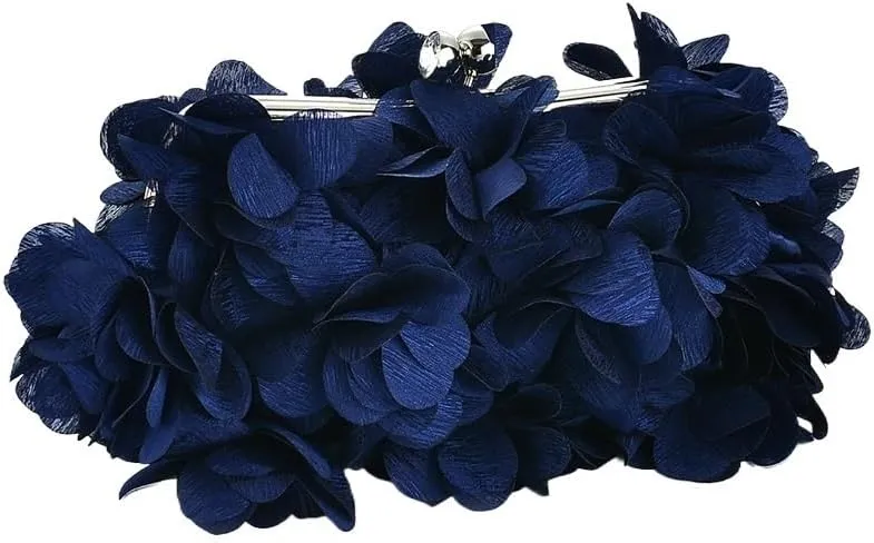 Flower Petal Bag Women's Handbag Flower Crossbody Shoulder Bag Dress Bag Hanfu Cheongsam Bag