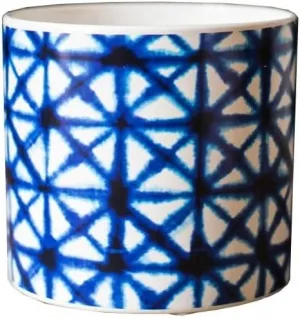 Flower Pot Small Flower Pot Ceramic Flower Pot Coffee Table Office Desktop Decorative Flower Pot Blue Printed Flower Pot Vase Plant Pots