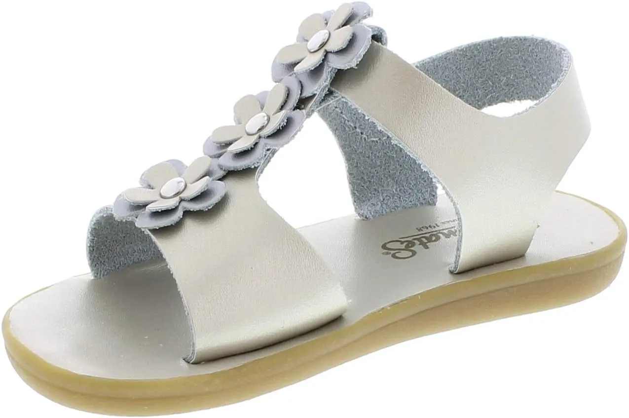 FOOTMATES Jasmine and Eco-Jasmine Waterproof Sandals for Girls and Boys with Slip-Resistant, Non-Marking Outsole and Strap Closure for Infants, Toddlers, and Kids Ages 0-12
