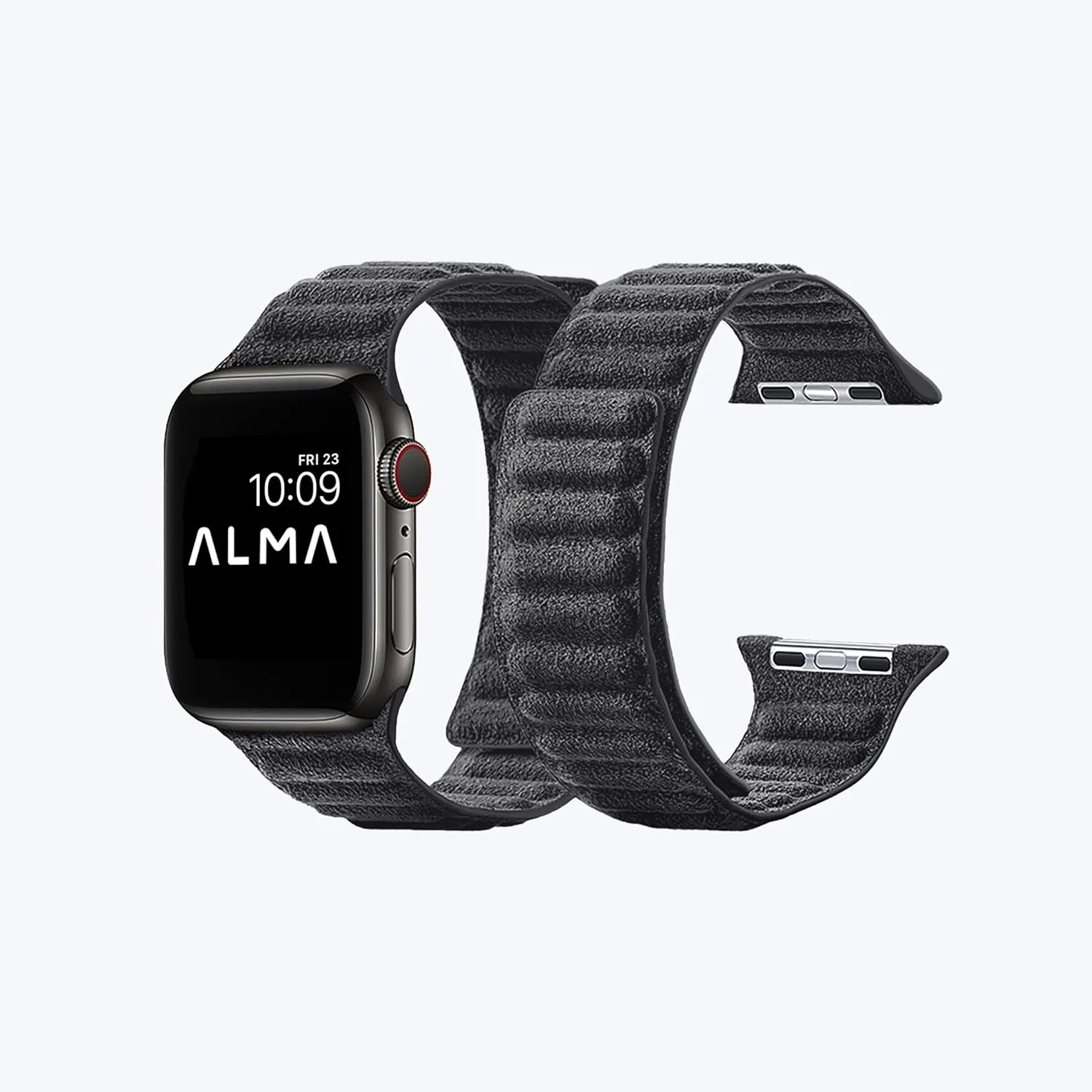 for Alcantara Watch Magnetic Bands Compatible with Apple Watch,Non-Slipping, Water Resistant, Heat Resistant, Scratch Free