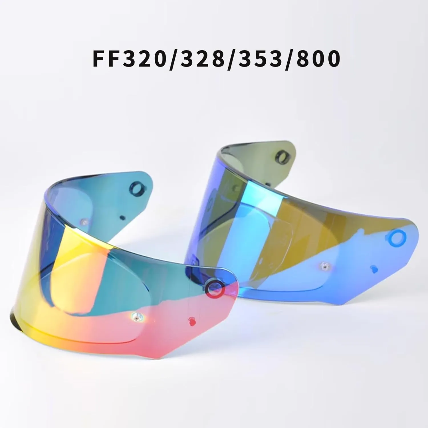 for LS2 Helmet Visor Replacement, For Ls2 Helmets Outer Shield (Dark Smoke)