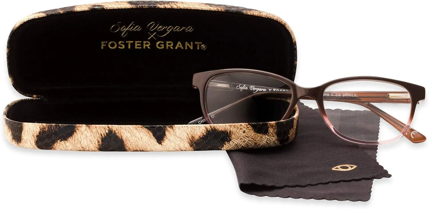 Foster Grant Women's Alicia Reading Glasses Rectangular
