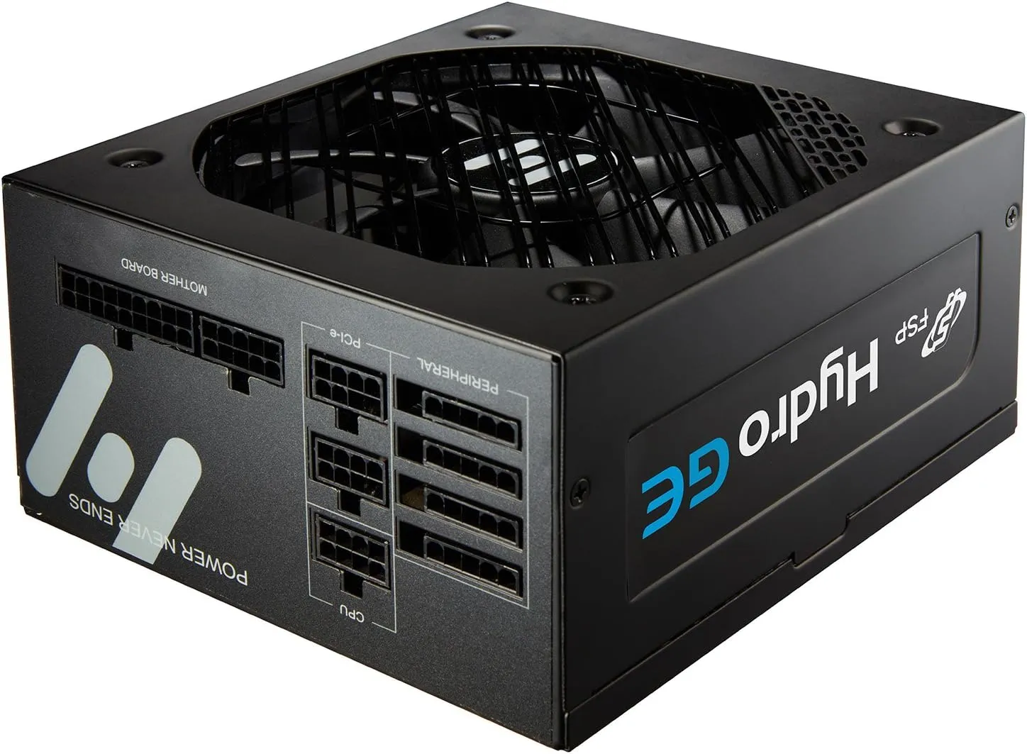 FSP Hydro GE 650W Power Supply, 80 Plus Gold, Full Modular (HGE650)