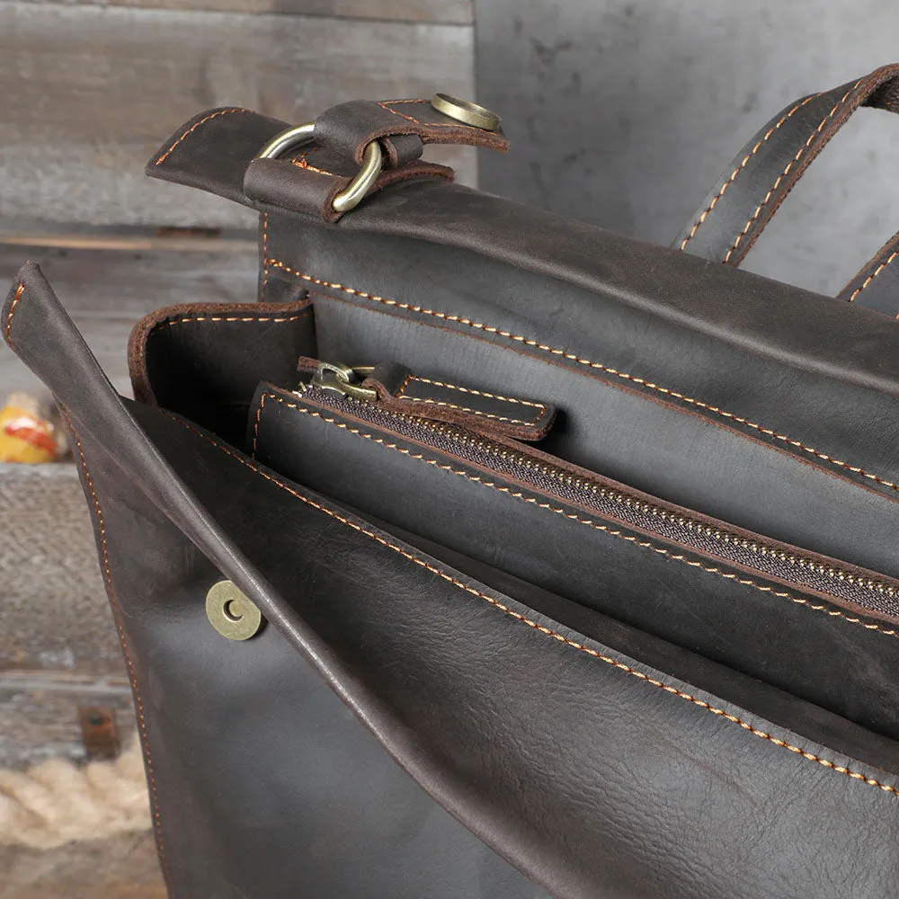 Full Grain Leather Backpack | Uluru