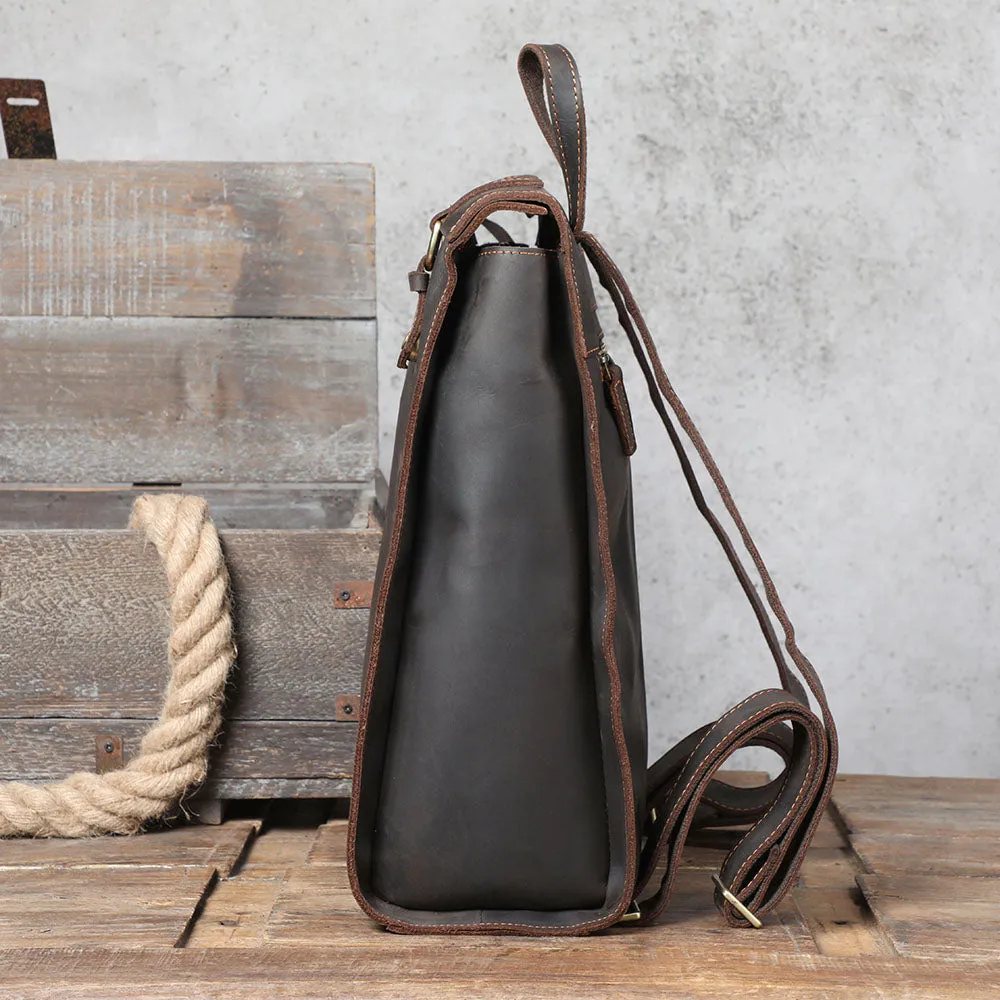 Full Grain Leather Backpack | Uluru
