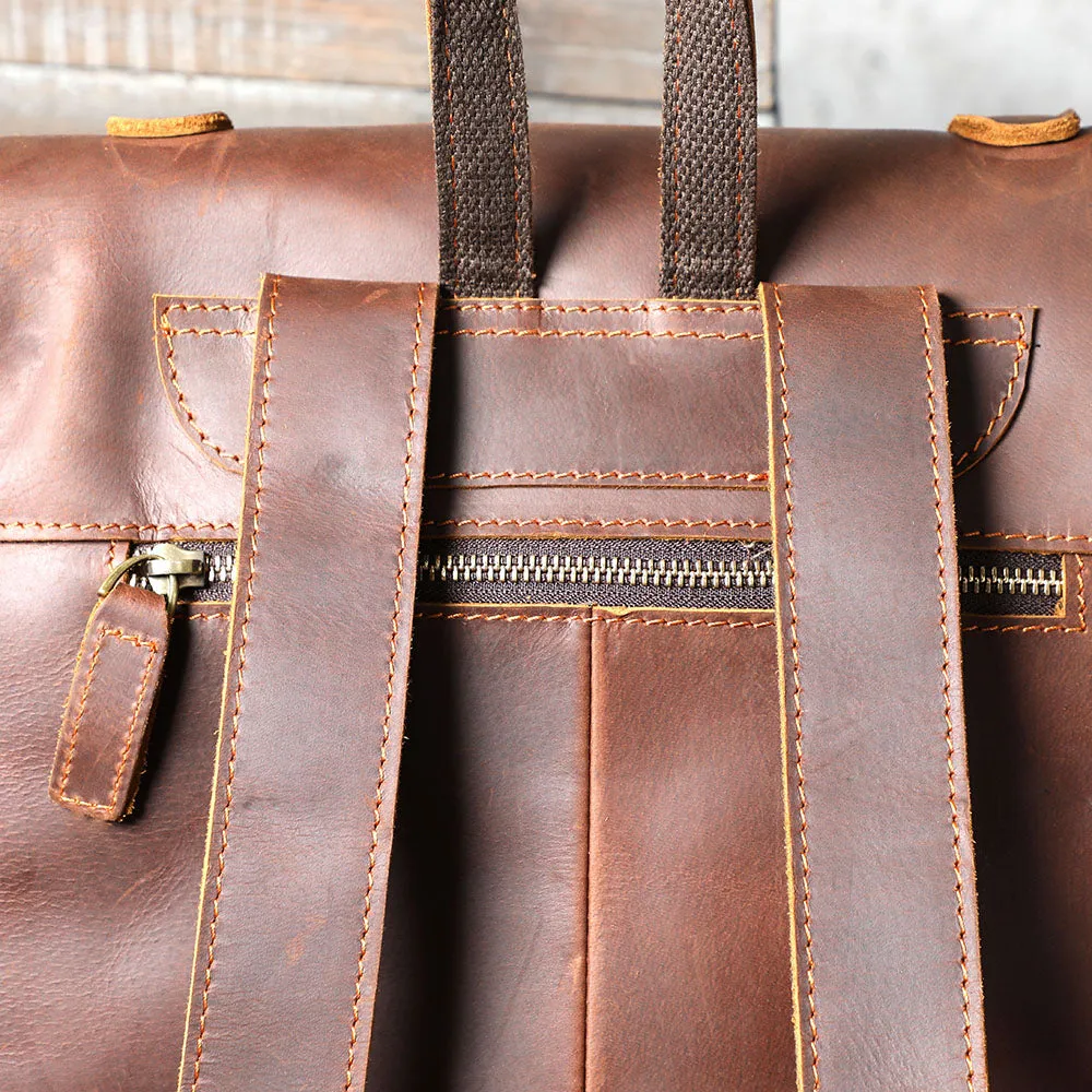 Full Grain Leather Backpack | Uluru